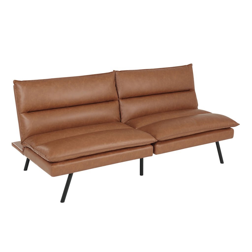 Mainstays Pillow Top Futon, Charcoal