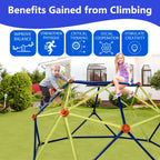 SESSLIFE 6ft Outdoor Dome Climber, Kids Jungle Gym Dome for 3-5 Years Old, Supports 500lbs, TE1305