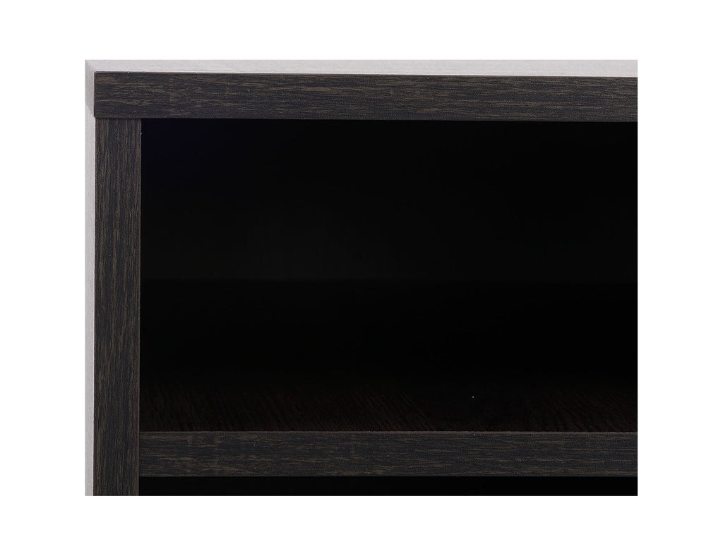 Mainstays Wood & Metal Writing Desk with 1 Drawer and 1 Door for Teen Adult,29.92 in, Natural Finish.